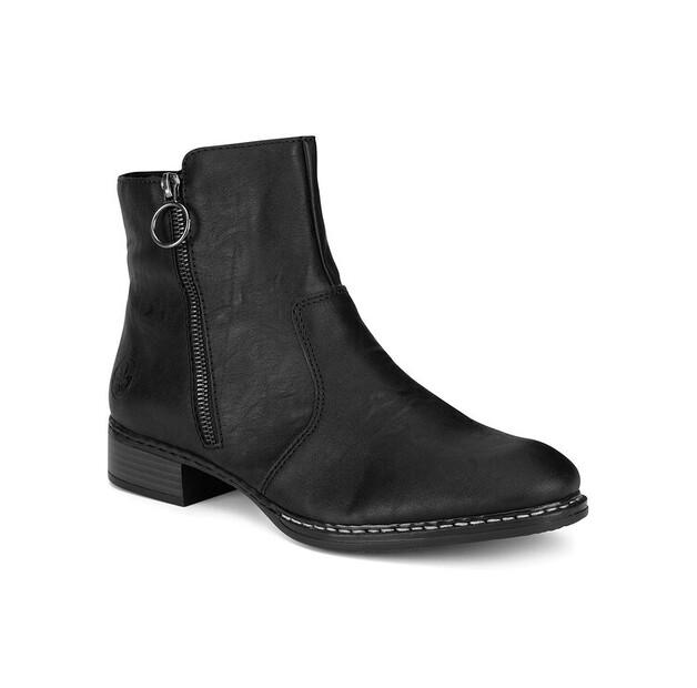Ботильоны Rieker 73450-00, черные