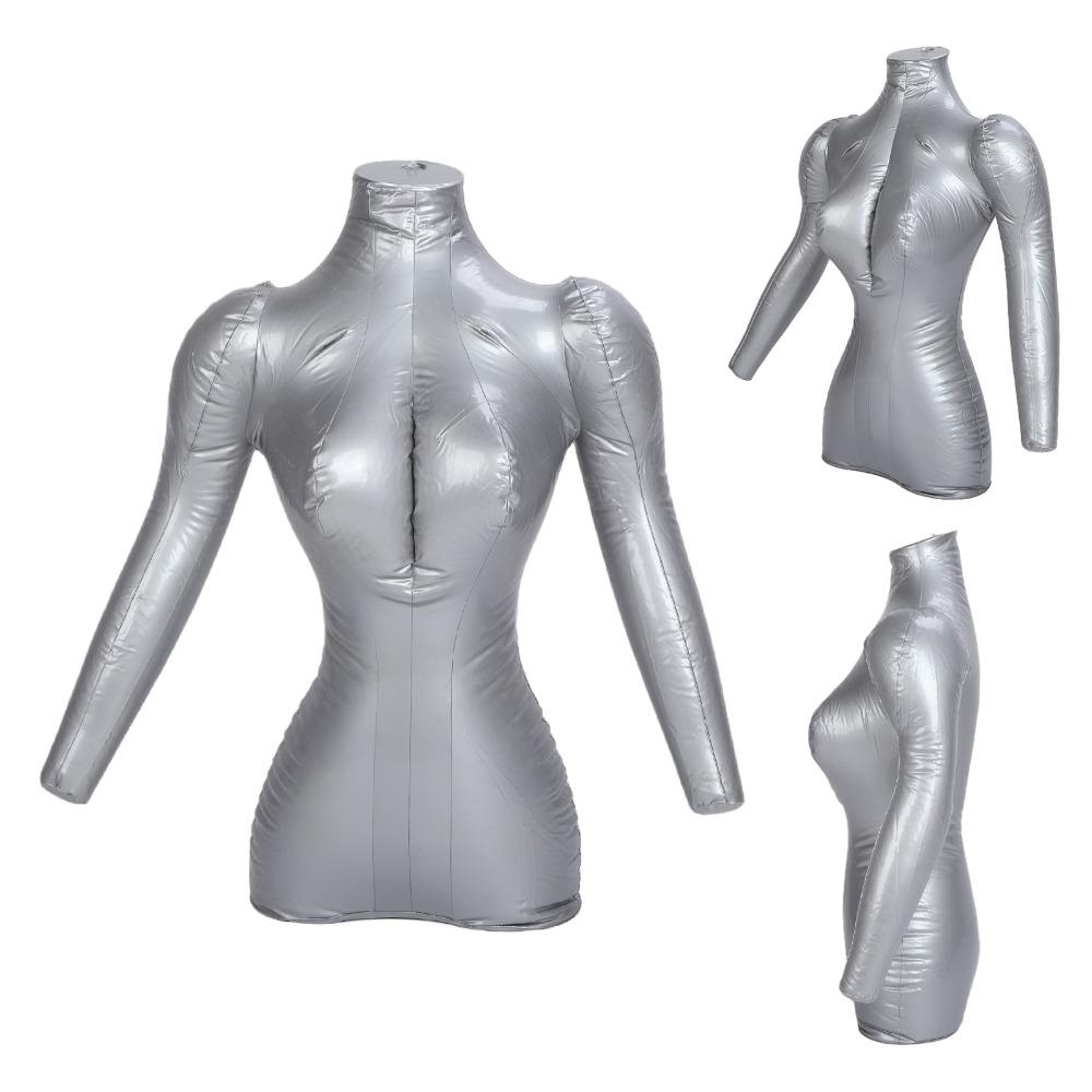 With Hand Half Body Mannequin Rack Inflatable Design Clothing Display Props Clothing Store Display