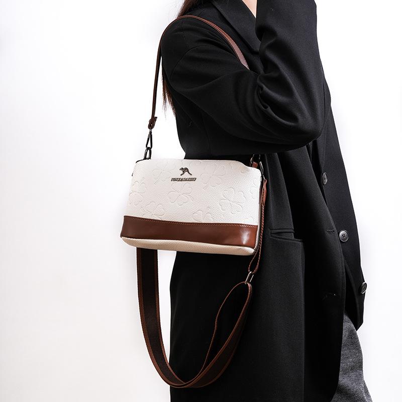 Crossbody Tas, Modieuze Tas voor Middelbare en Oudere Mensen, Eenvoudige Mamatas, High-end Enkele Schoudertas