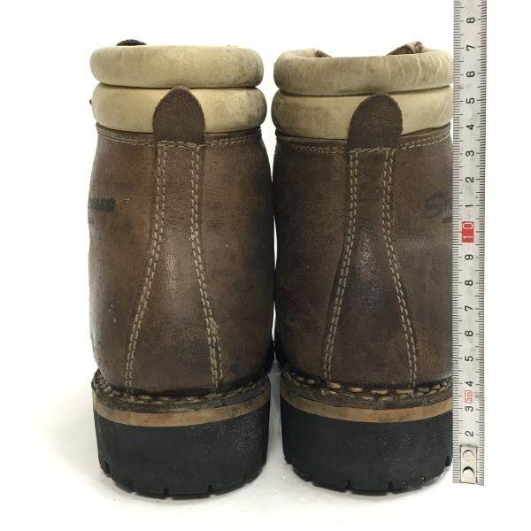 STEINKOGLER Australia vintage leather trekking mountain boots 23-23.5 brown(USED)