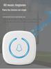 Smart Wireless Doorbell for Home, Ultra-Long Range, Dual Unit, Remote Control, Ideal for Elderly, Ding-Dong Call Button