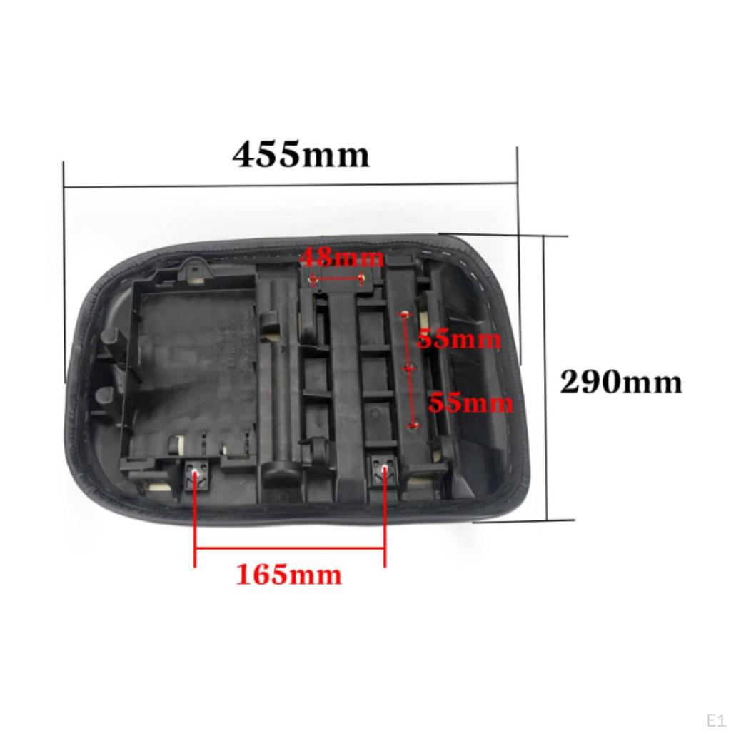 Seat Cushion Waterproof Motorcycle Easy-to-Clean for Commuters