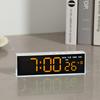 Modern Minimalist Led Alarm Clock With Temperature Display And Night Light For Bedroom Decor