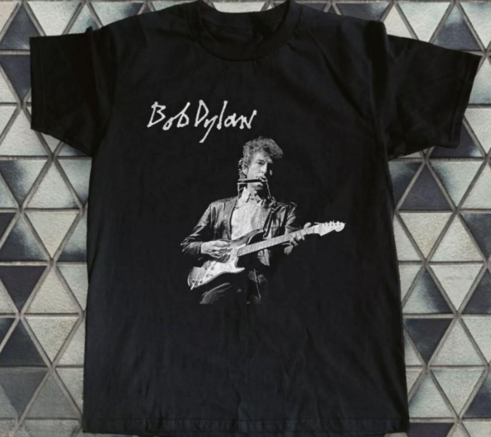 

Bob Dylan American Singer-songwri wbr/ ter Black T-Shirt S-5Xl Unisex T-Shirt M
