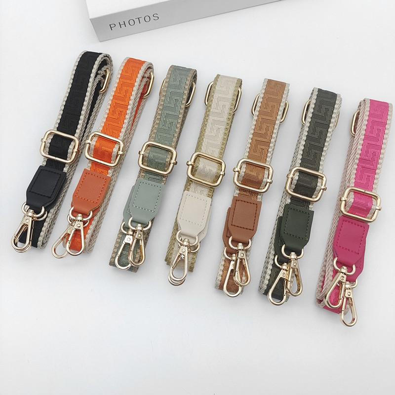 2.5 Wide Bag Accessories Oblique Span Shoulder Strap Women's Bag Lengthened Adjustable Strap Pu with Leather Bag Accessories