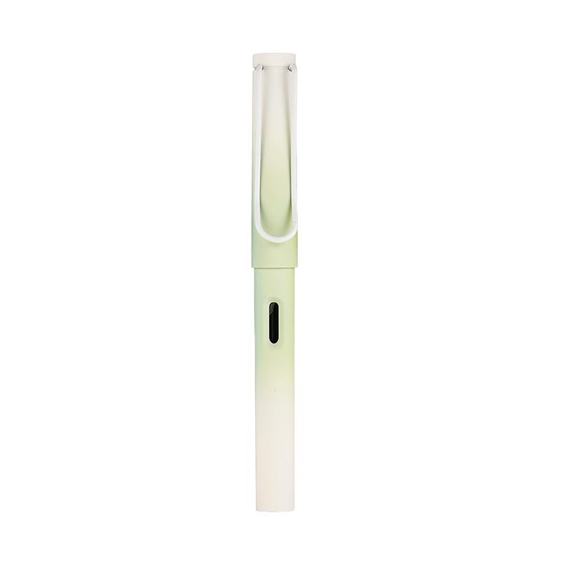 Morandi Gradient Fountain Pen: Customizable Calligraphy Pen with Logo Printing, EF/F Nib, and Ink Cartridges.