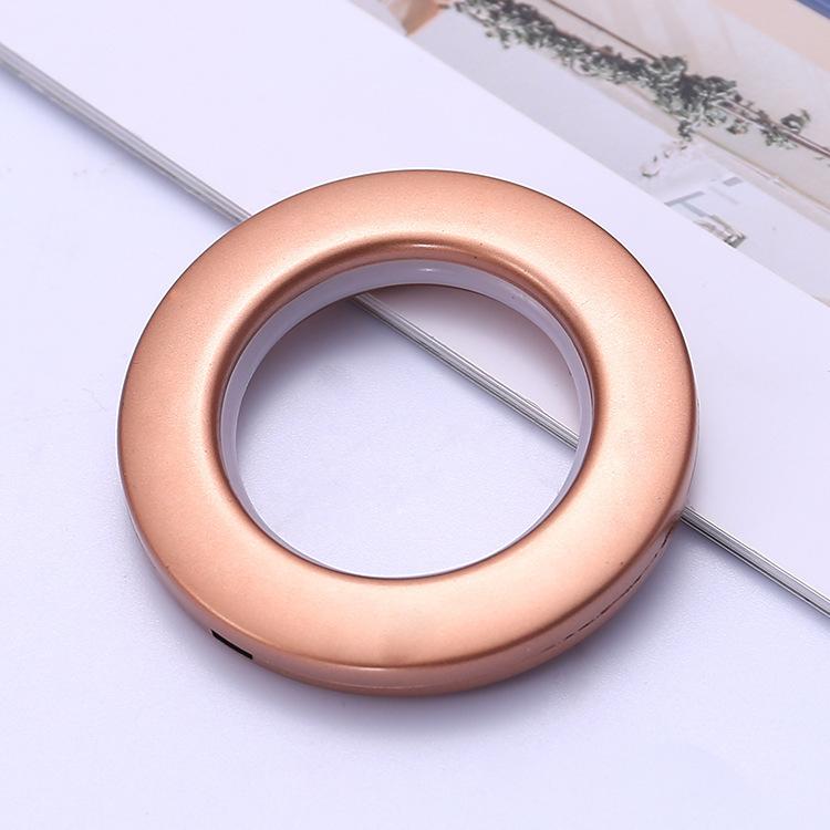 50Pcs Curtain Grommet Top Eyelet Rings Curtain Eyelet Metal Ring Low Noise Roman Rod Ring DIY Home Curtain Accessories