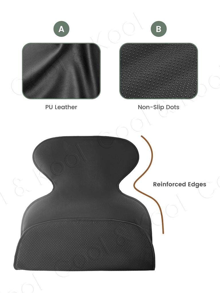 Car Seat Protector Pad, Waterproof & Anti-Scratch Cover For Child Safety Seats - Full Coverage Protection
