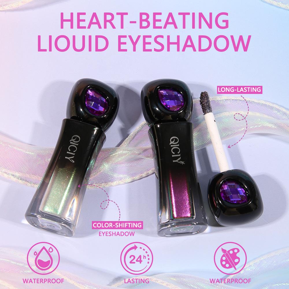 Multi Chrome Liquid Eyeshadow Chameleon Shift Shimmer Glitter Eye Shadow High Pigment Waterproof Long Lasting Eye Makeup Cosmetic