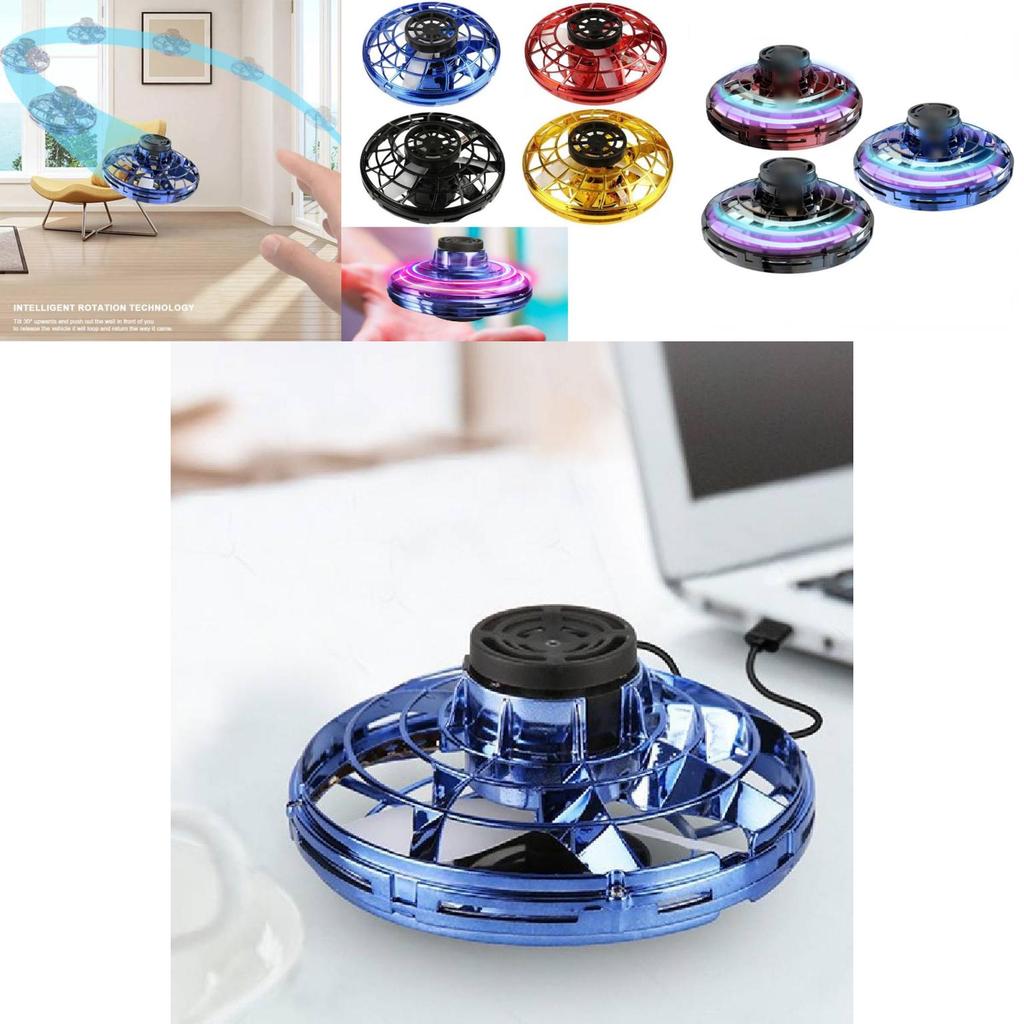 High-quality Intelligent Ufo Flying Spinner Toy For Kids Usb Charging Durable Design