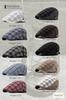 Eternal Leaf Hunting British Traditional Tartan and One Size Fits FT11007 Hat, Check, Men's Women's, All, (01.type1 White)