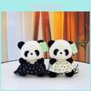 Plüsch-Pandaspielzeug mit weicher Kurzplüschfüllung für Kinder und Babys Geschenk