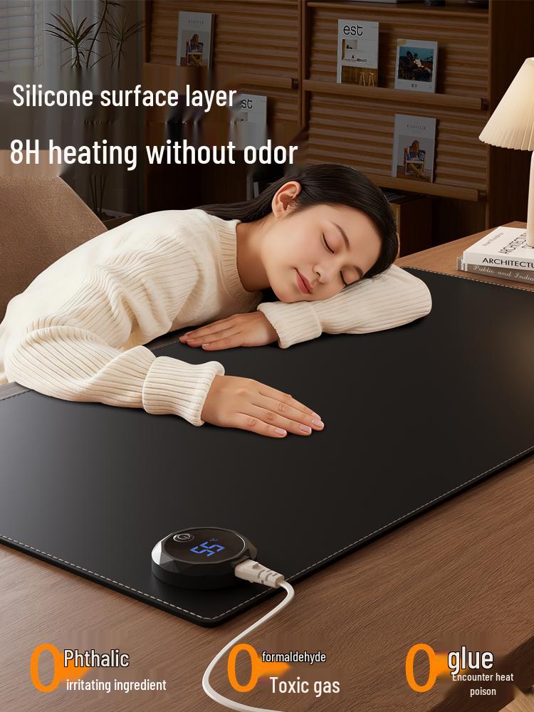 

Electric Heating Desk Pad: Warm Mouse & Hand Warmer for Office Workstation Premium Quality Assured