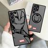 Marvel Sipiderman Ironman Case for Samsung Galaxy S26 S22 S20 S25 Ultra S21 S24 Plus S23 FE Note 20 10+ Funda Phone Cover