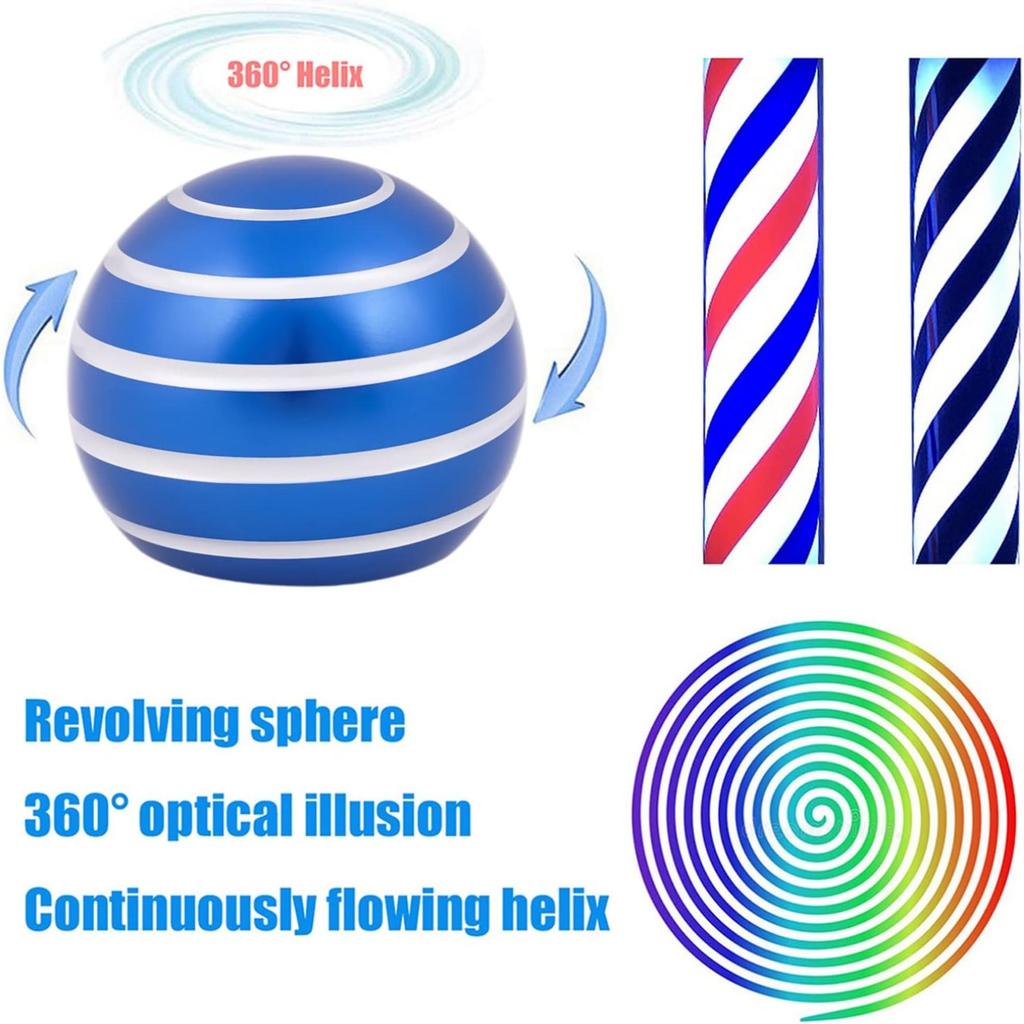Jucării de birou pentru jucărie cinetică, gadgeturi cool, lucruri cool, rotire 180 de secunde, jucărie pentru ameliorarea stresului pentru iluzie optică, cadou pentru birou, școală, acasă