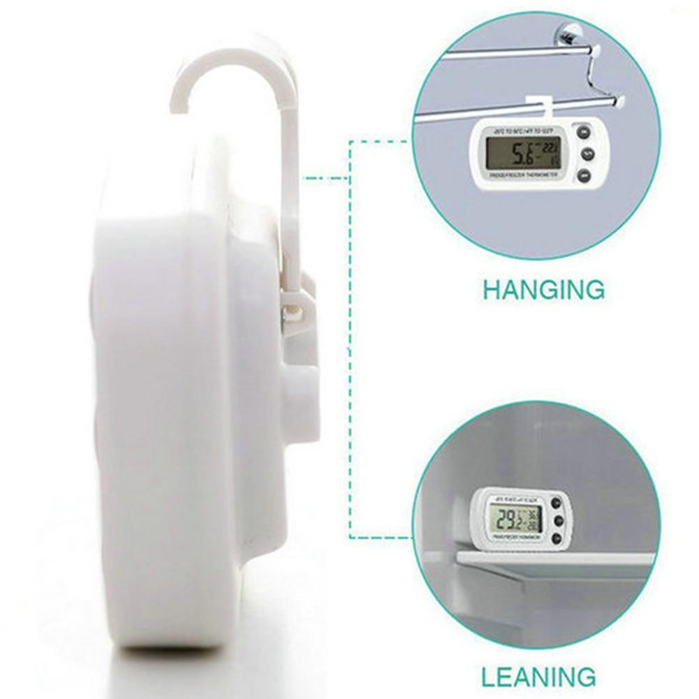 LCD Digital Waterproof Refrigerator Freezer Thermometer with MinMax Function