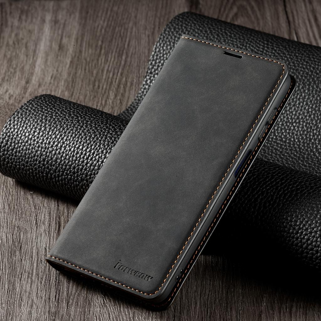FORWENW Fantasy Series for Samsung Galaxy A15 5G Stand Wallet Case Skin-touch Leather Cell Phone Cover