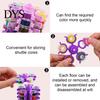Sewing Craft Organizer Bobbin Holder Tower, Rotating Thread Organizer, Detachable Organization Supplies Clips, Tangle-free for Quilting Enthusiasts