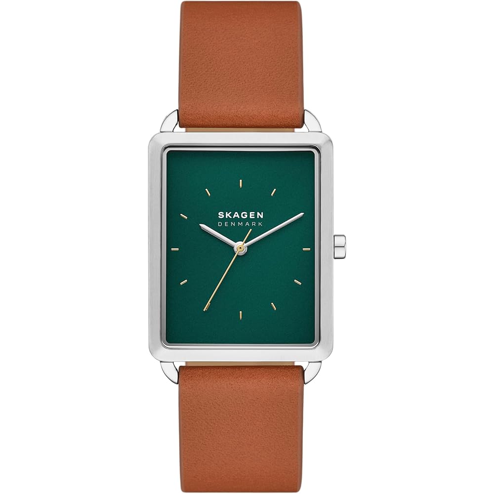 Skagen HAGEN SKW6931 Men s Brown Watch Leather Strap Analog Design