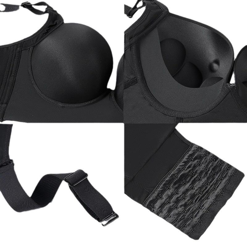 Large Size Bra for Women Slim Beautiful Back Plus Size No Steel Ring Bra Breathable Bra