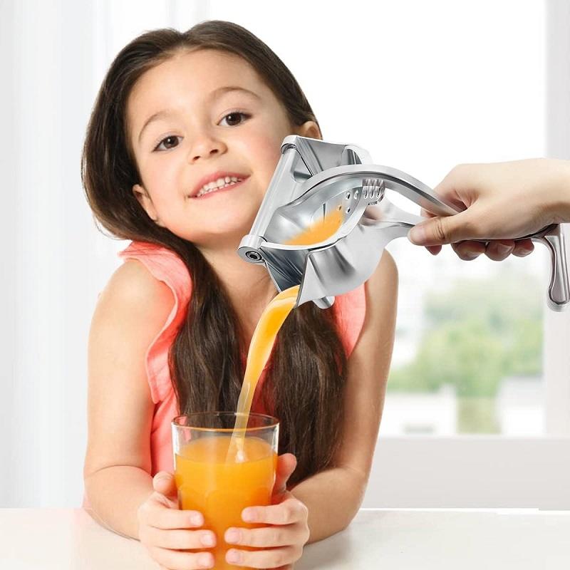 Manual Lemon Squeezer Orange Juicer Aluminum Alloy Eco-Friendly Dishwasher Safe Kitchen Tool for Fruit Pressing