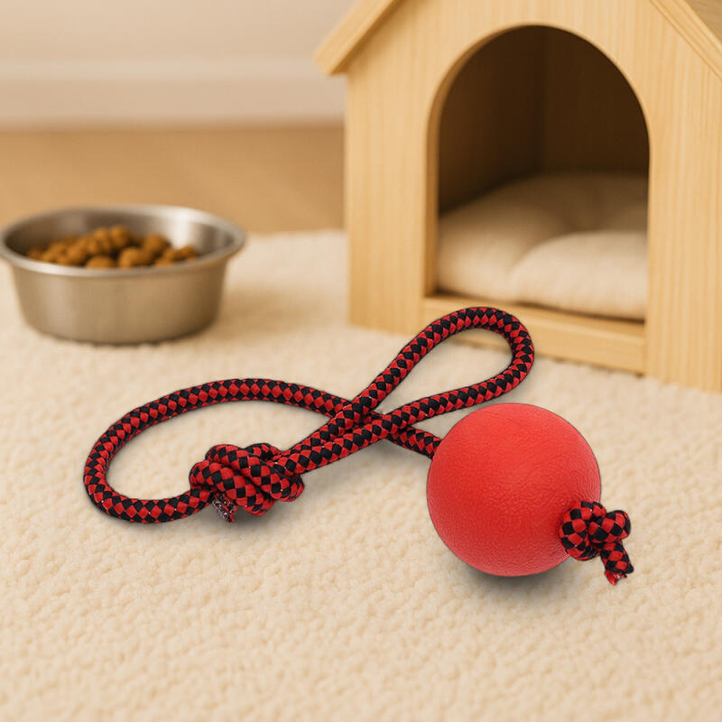 Dog Rope Ball Toy Dog Training Tug Ball 5cm
