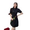 Women's Plus Size Cheongsam Dress Black Dress