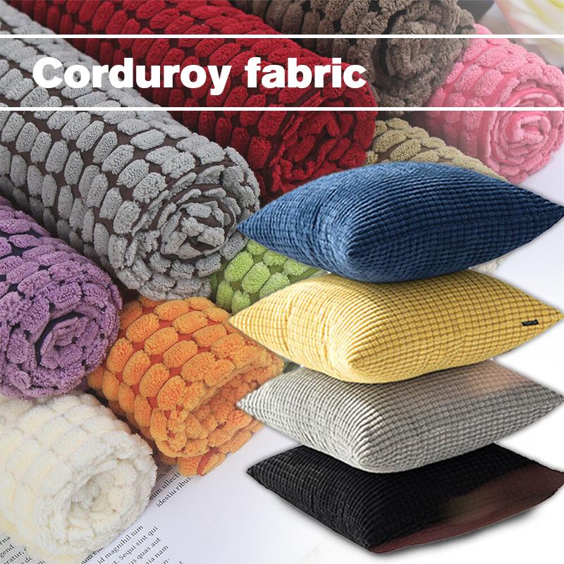 100*148cm Soft Velvet Corduroy Fabric For Handmade Sofa Cushion Covers Shoes Toy Curtain Tablecloth Diy Materials
