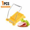 Stainless Steel Kitchen Egg Cutter Food Slicing Tool for Banana Cheese Strawberry Luncheon Meat Fruit Preparation