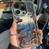 Japanese Streetscape Phone Case For Iphone 17 16 Plus 13 Pro Max 11 15 12 14 17E 16E Transparent Full Camera Protection Cover
