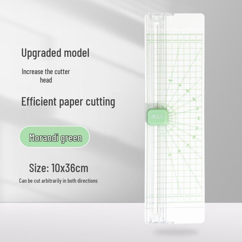 A3 Two-way Paper Cutter for DIY and Office Tasks зелёный