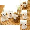 Cartoon Dog Plush Toy For Kids With Pp Cotton Filling Sit Worryfree Night Sleep Gift For Children