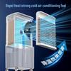 Ar Condicionado Marca Diamond: Ventilador de Resfriamento Rápido, Refrigerado a Água, com Cristais de Gelo e Controle Remoto para Sala de Estar e Quarto.