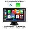 HIPPBQCC Car Radio 7 Inch CarPlay Android Auto Multimedia Video Player IPS Touch Screen AUX Input Bluetooth MirrorLink Universal