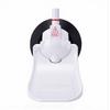 6 Inch Shower Foot Rest with Suction Cup for Shaving Legs Anti Slip Shower Pedal No Drilling with Safety Red Line