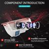 Car Sticker 2Pc LED Car Door Welcome Light Logo Laser Projector Lamp For Mercedes Benz E C Class W205 W212 ML AMG W177 W247 W176