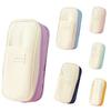 Diagonal Storage Pencil Bag Polyester Macaron Pencil Case Simple Student Pen Bag  Boy Girl Kid