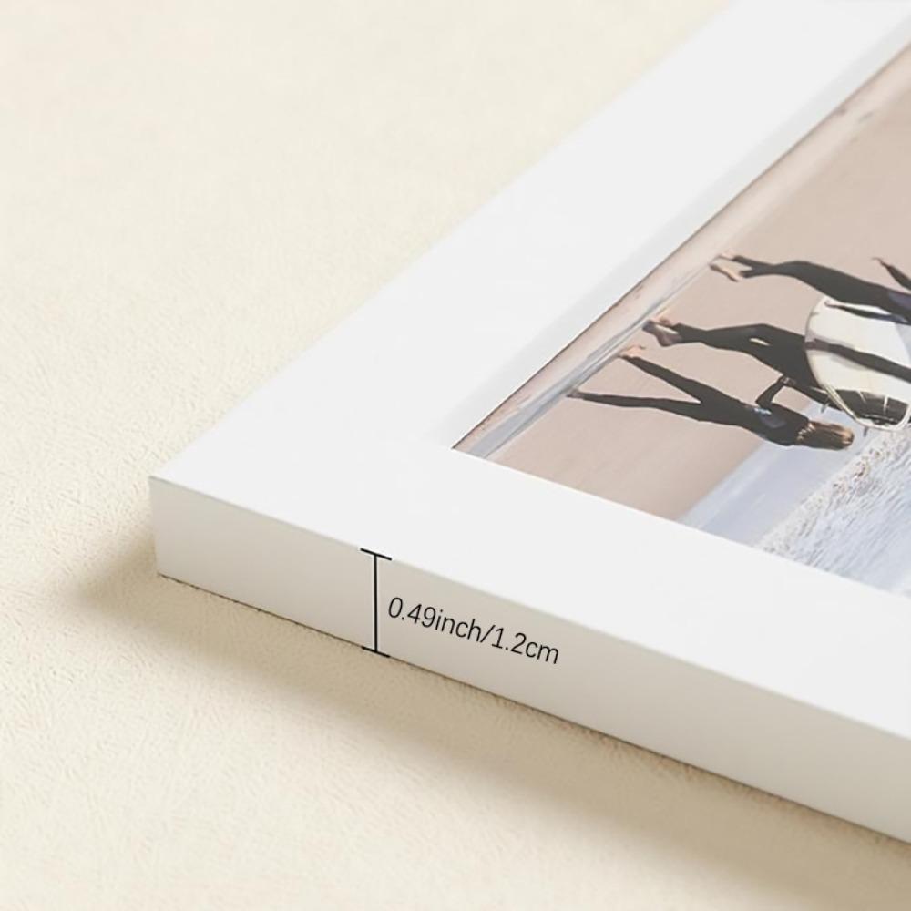 Neue 6-Zoll-Wandbilderrahmen Dekorative Holzmaserung Wandmontierter Fotorahmen Gemälderahmen Wanddekoration