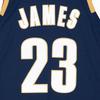 Mitchell & Ness NBA Lebron James Cleveland Cavaliers 2008/09 Jersey #23 Men's AJY4CP19126-CCANAVY08LJA