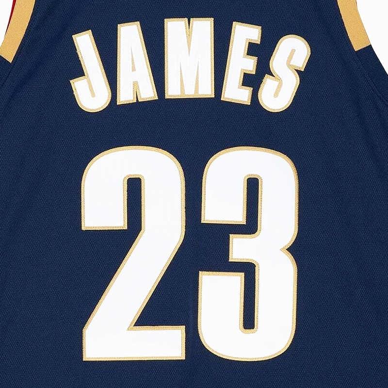 Mitchell & Ness NBA Lebron James Cleveland Cavaliers 2008/09 Jersey #23 Men's AJY4CP19126-CCANAVY08LJA