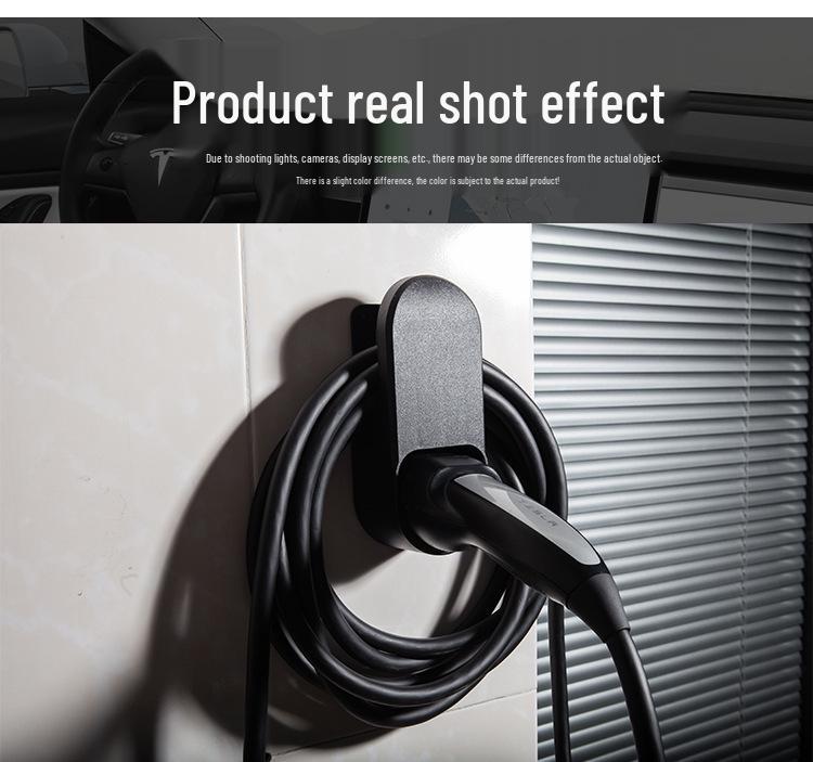 Tesla All Series Y/3 Charging Gun Holder & Wall Mount Stabilizer