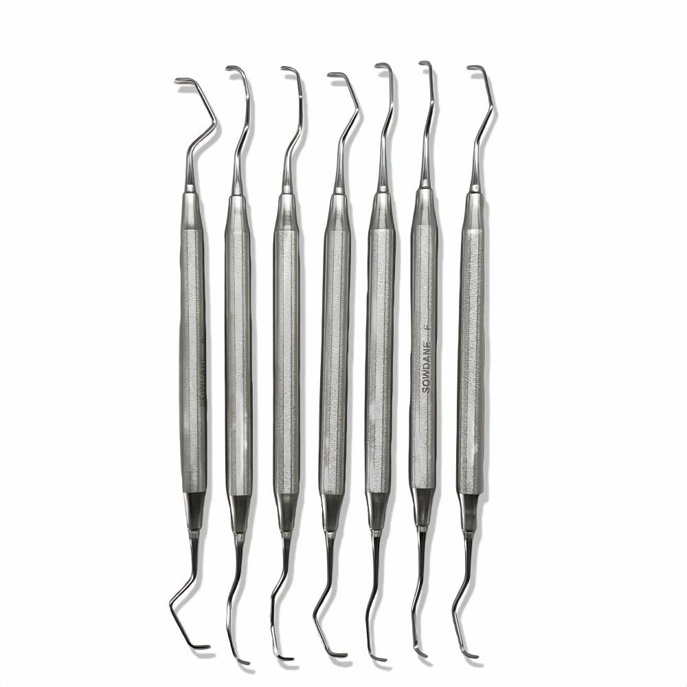 1 stück Dental Professional Gracey Kürette Parodontalen Knochen Küretten Perio Dental Instrument Werkzeug Hand verwenden Dental Zahn Reinigung Scaler