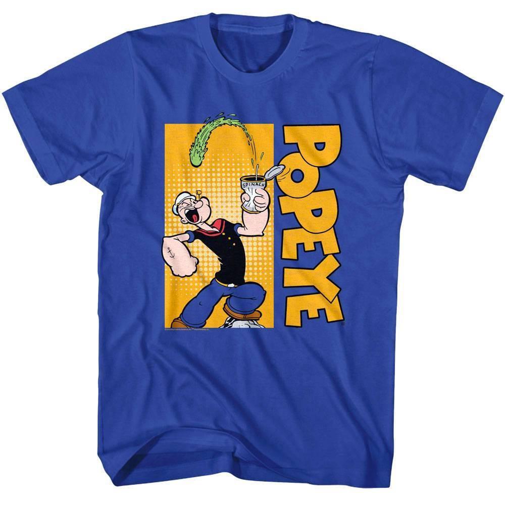 Popeye Spinach Catcher Men T Shirt XL