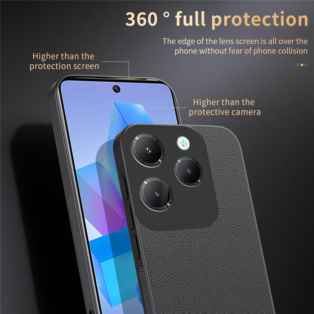 Luxury Business Leather Soft Frame Magnetic Cover For Infinix Hot 40 Pro 40i Hot40 Pro Hot40i Phone Cases Capa