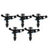 5pcs Plastic Watering Spray Nozzle for Lawn Irrigation 1/2'' (DN15) Connector