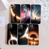 Interstellar Movie Transparent Phone Case for iPhone 17 Air 16 Pro Max 15 14 13 12 11Plus Shockproof Cover