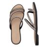 Where's That From Womens/Ladies Sparkling Strappy Flat Sandals