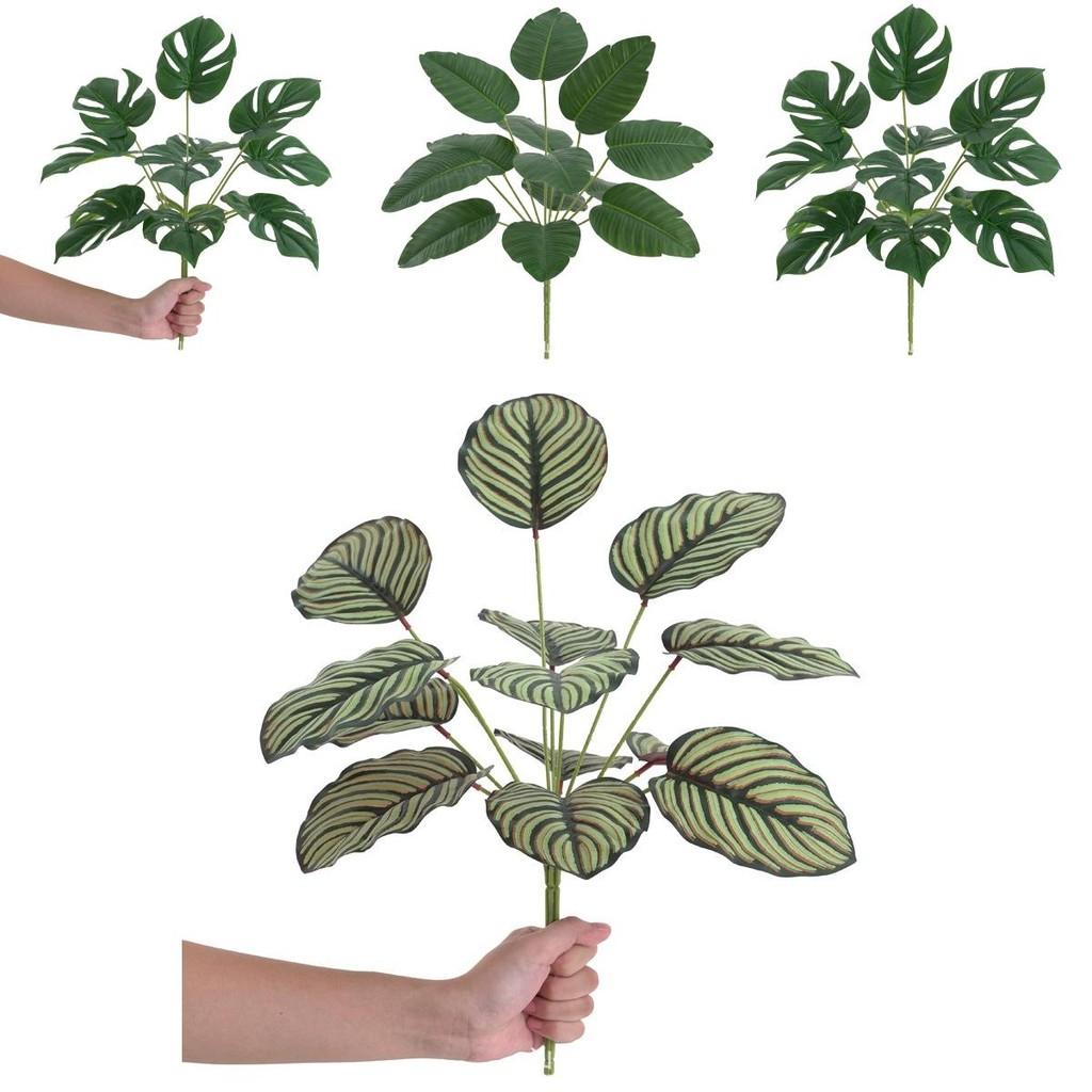 Goeppertia Makoyana Artificial Plant For Home Decor And Photography Prop