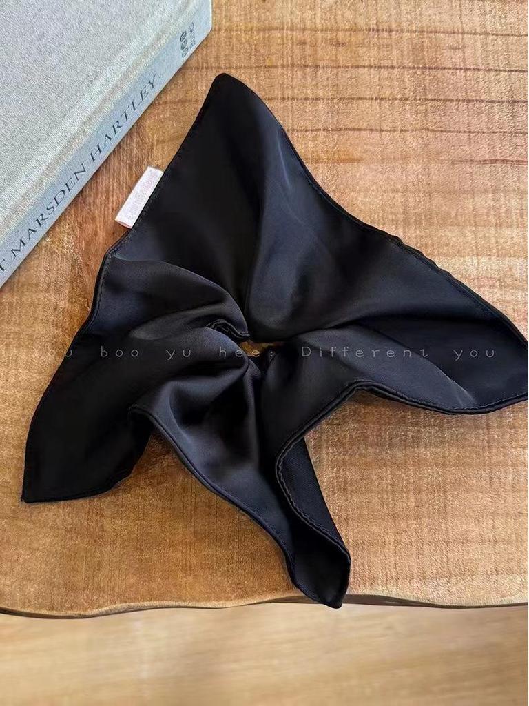 2024 Zhao Lusi Stil Quadratisches Tuch & Haarband Set - Koreanisches Windmühlendesign