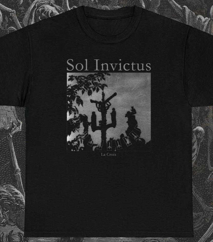 Футболка Sol Invictus La Croix Музыкальная группа Рок Панк Метал Унисекс футболка M